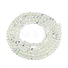 Transparent Glass Beads Strands EGLA-N028-01A-A07-3