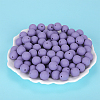 Round Silicone Focal Beads SI-JX0046A-42-3