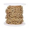 Ion Plating(IP) 304 Stainless Steel Cable Chains CHS-M002-01G-01-3