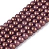 Baking Paint Glass Pearl Beads Strands LS-DGLA-ZX001-05B-18-1
