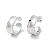Rack Plating Brass Cuff Ring LS-EJEW-C081-11P-1