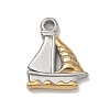 304 Stainless Steel Pendants STAS-K311-14GP-1
