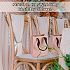 10Pcs Paper Gift Tote Bags with Nylon Ribbon Handles ABAG-TA0002-31A-9