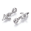 Alloy European Dangle Charms MPDL-S067-024P-1