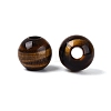 Natural Tiger Eye European Beads G-Q602-09C-10-2