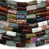 Natural Mixed Gemstone Beads Strands G-C220-A01-9x20mm-5