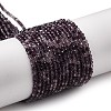 Transparent Glass Beads Strands X-GLAA-H027-01A-1