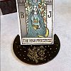 Carved Wooden Tarot Card Stand Holder DIY-WH0355-007-6