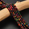Natural Agate Beads Strands G-L635-A01-4x2mm-02-1