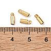 SHEGRACE Brass Cord Ends XGRQ2O756-432G-3