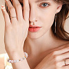 3 Strands Natural Imitation Pink Opal Beads Strands G-HY0001-63-6