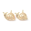 Brass Charms X-KK-C031-38G-1