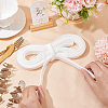 Satin Wedding Dress Back Tie Rope SRIB-WH0011-039A-3