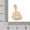 Natural Shell Carved Pendants KK-N290-06G-3