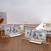 3 Sets Transparent Acrylic Currency Display Frames ODIS-CA0001-14-5