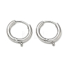 304 Stainless Steel Huggie Hoop Earring Findings SA-CBA1CA2-11P-1