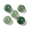 Natural Green Aventurine Chinese Safety Buckle Pendants G-B192-02C-1