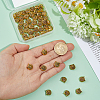 50Pcs Tibetan Style Alloy Beads FIND-PH0036-17AG-3