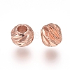 Brass Spacer Beads KK-TAC001-77RG-1
