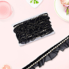 5 Yards Polyester Lace Ribbons OCOR-GF0006-14B-01-7