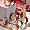 18 Rolls Valentine's Day Paper Decorative Paper Tapes Set STIC-H002-07-4