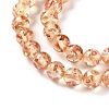 Resin Imitation Amber Beads Strands RESI-Z023-02B-3