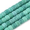 Dyed Glass Beads Strands GLAA-H037-01A-1