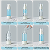 6Pcs Empty Portable Plastic Spray Bottles MRMJ-BC0003-33-4