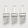 Tibetan Style Alloy Pendants TIBEP-T009-05AS-RS-1