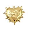 304 Stainless Steel Pendants STAS-L302-07G-1