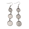 Non-Tarnish 304 Stainless Steel Earring Hooks STAS-L311-01P-1
