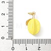 Brass Enamel Pendants KK-H523-01A-G-3