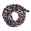 Transparent Electroplate Glass Beads Strands LS-EGLA-N013-T8mm-B03-2