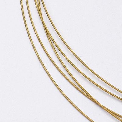 DIY Jewelry Thread Findings Colored Tiger Tail Wire X-TWIR-O001-0.45mm-04-1