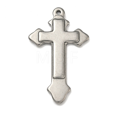 304 Stainless Steel Pendants STAS-P449-03D-P-1