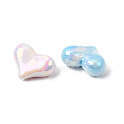 UV Plating Opaque Acrylic Beads OACR-Z040-01A-1