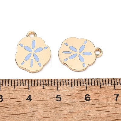 Alloy Enamel Pendants ENAM-G235-08G-02-1
