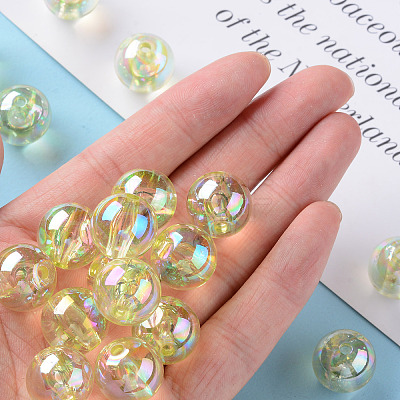 Transparent Acrylic Beads MACR-S370-B16mm-728-1