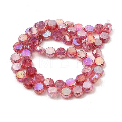 Imitation Jade Glass Beads Strands GLAA-P058-05A-07-1