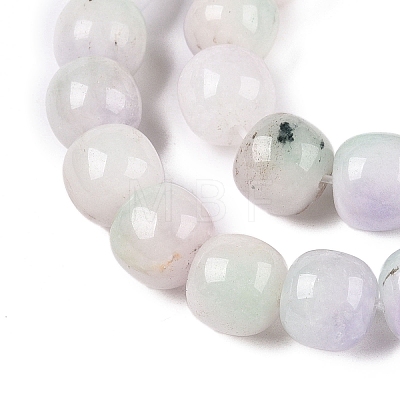 Dyed Natural White Jade Beads Strands G-T138-D16-1