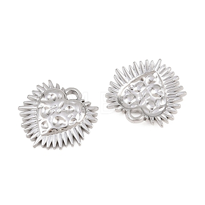 304 Stainless Steel Charms STAS-L317-37P-1