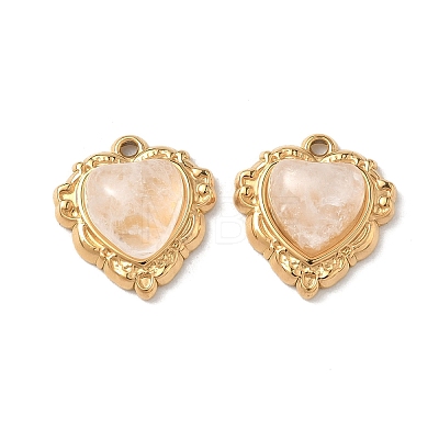 Natural Quartz Crystal Pendants STAS-P453-12G-06-1