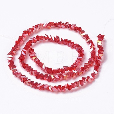 Transparent Glass Beads Strands GLAA-H022-09B-1