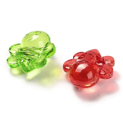 Transparent Acrylic Beads OACR-Z016-17-1