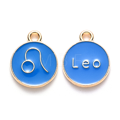 Alloy Enamel Pendants LS-X-ENAM-S124-01A-02G-1