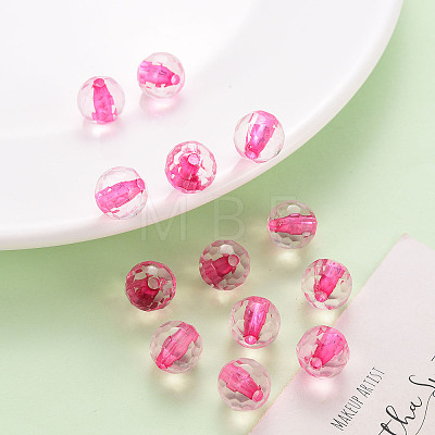 Transparent Acrylic Beads TACR-S154-11A-82-1