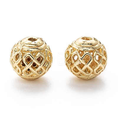 Alloy Hollow Beads X1-PALLOY-P238-07G-RS-1