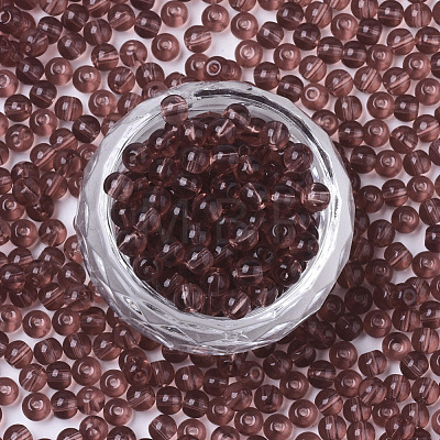 Transparent Glass Beads SEED-S040-09A-02-1