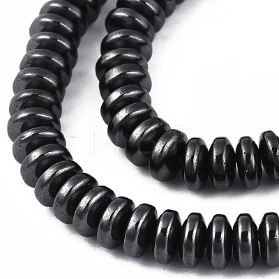 Non-Magnetic Synthetic Hematite Beads Strands G-Q529-1-1
