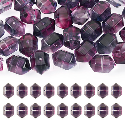 30Pcs Transparent Handmade Lampwork Beads LAMP-TADJ0001-12G-1
